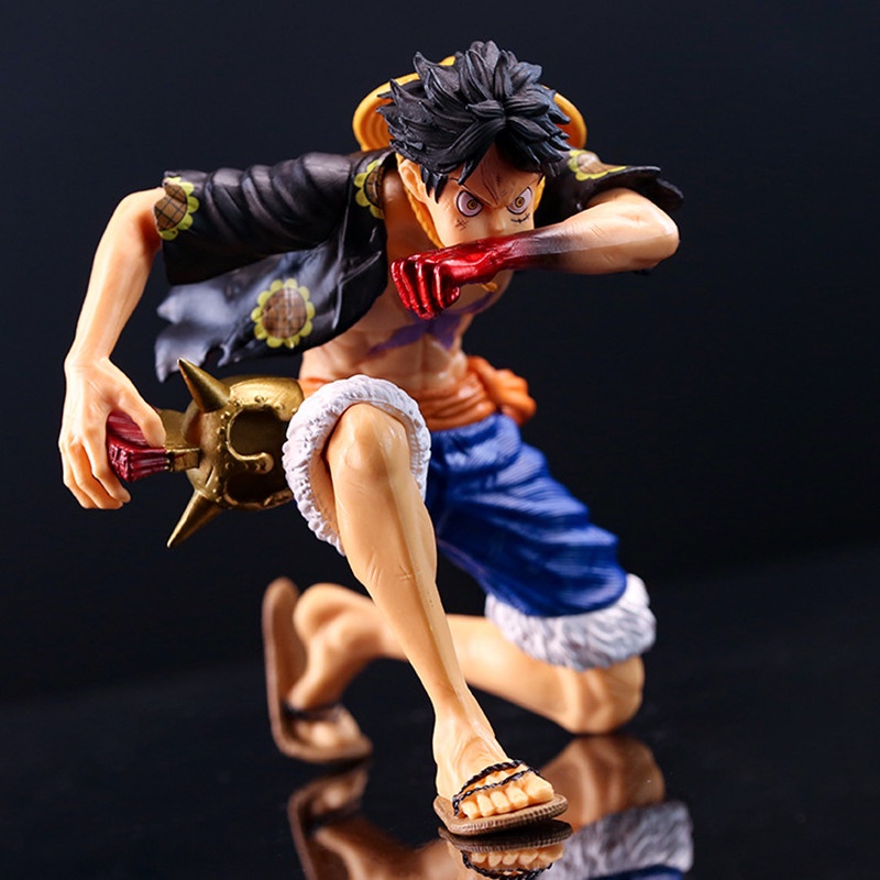 Mô Hình Nhân Vật Luffy Phim One Piece Gear 2 Luffy 12CM Bằng PVC