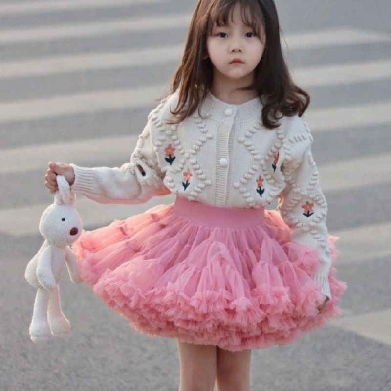 Đầm Công Chúa Pettiskirt Thời Trang Xuân Hè Mới 2023 Cho Bé Gái