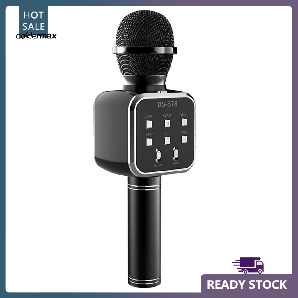 Micro Không Dây DS878 4 Trong 1 Hỗ Trợ Thẻ TF / TF Bằng Kim Loại Kết Nối Bluetooth Thích Hợp Cho Nam Và Nữ