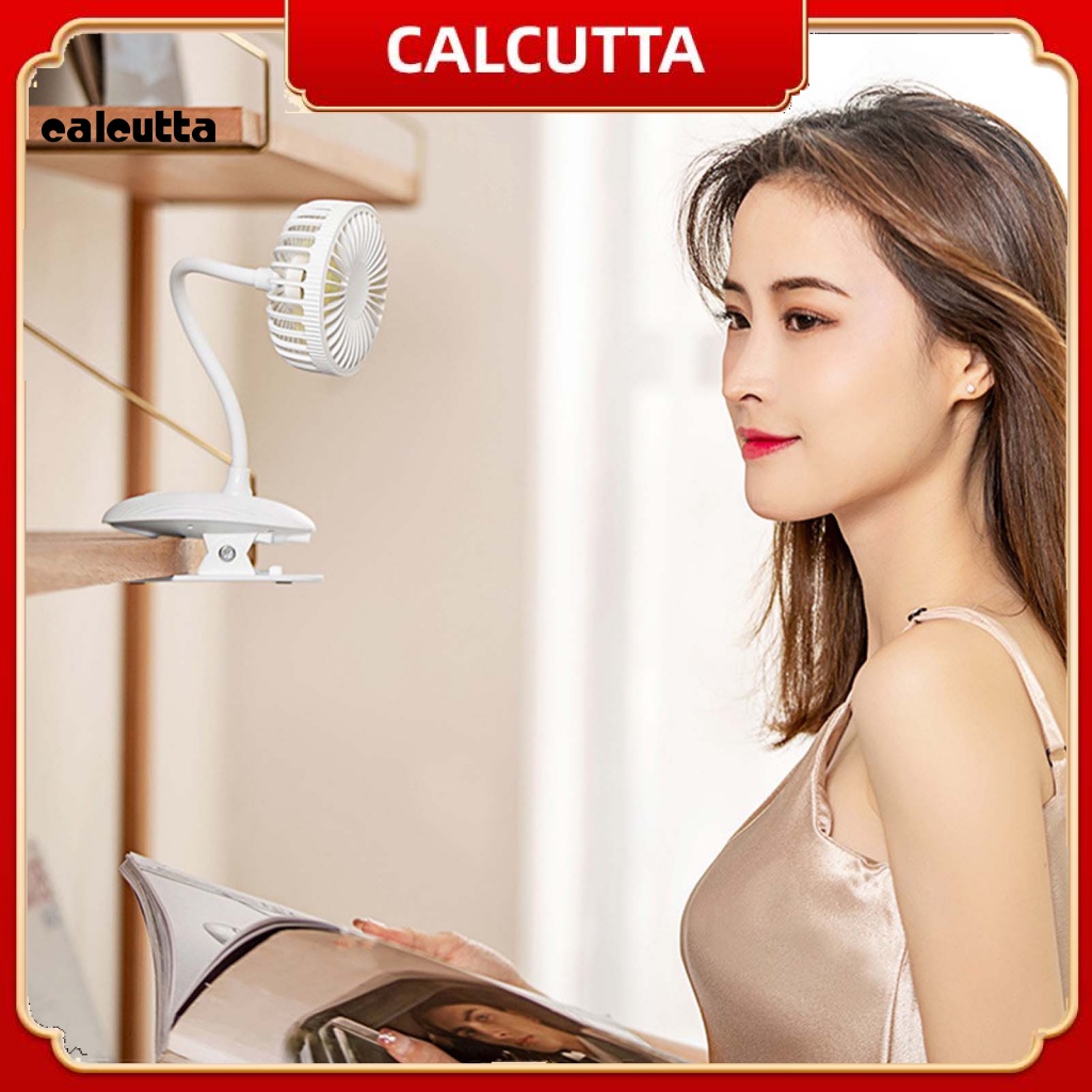 Quạt Mini 2 Trong 1 Xoay 360 Độ Kèm Kẹp Và Quạt Làm Mát Tiện Dụng
