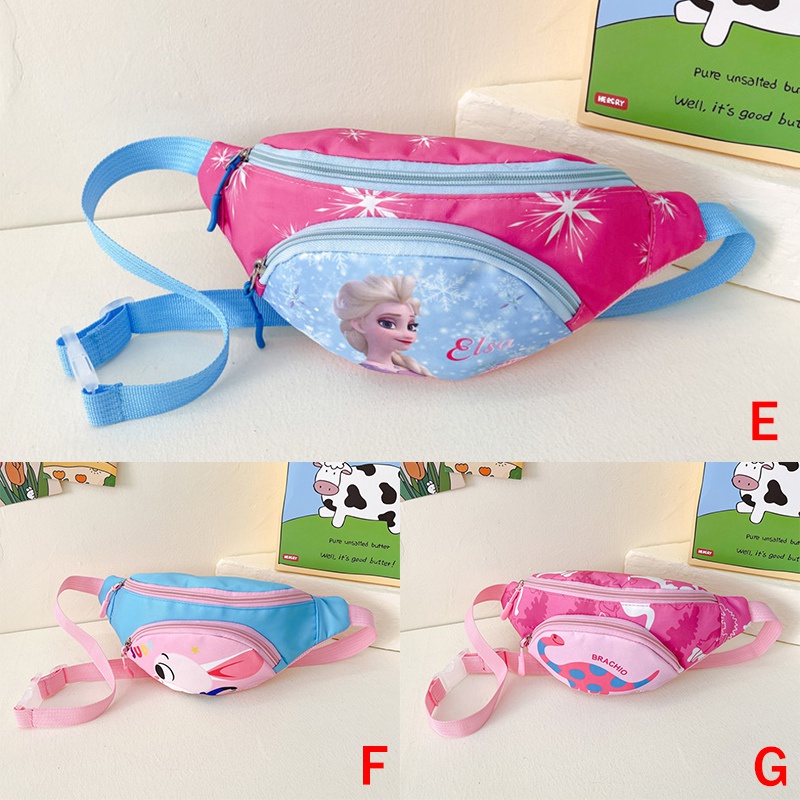 Khung Thành Cho Bé Chất Lượng Cao❤Túi Đeo Chéo Ngực Siêu Nhẹ In Họa Tiết Hoạt Hình Dễ Thương Cho Bé