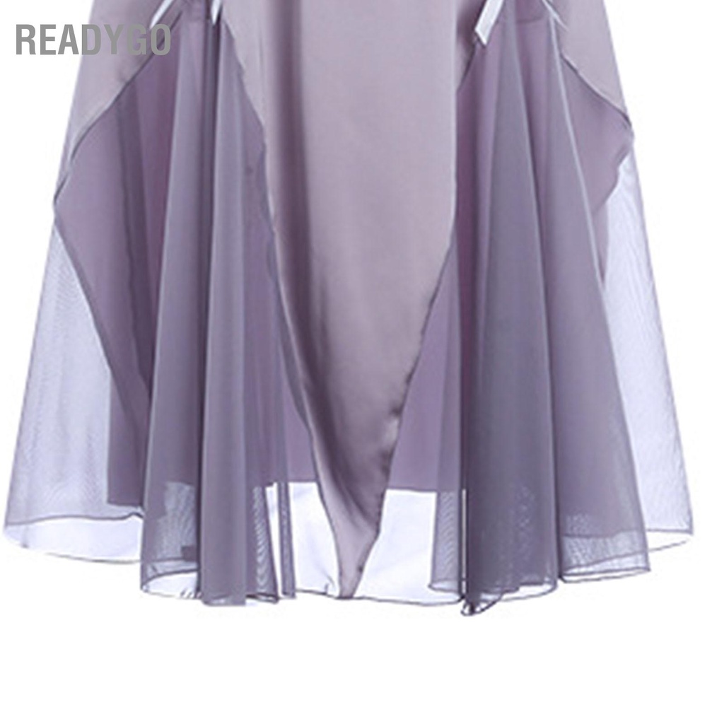 Đầm Ngủ Hai Lớp Cổ Chữ V Khoét Sâu Bằng Vải Satin Phối Lưới Trong Suốt Thắt Nơ Dễ Thương Quyế | BigBuy360 - bigbuy360.vn