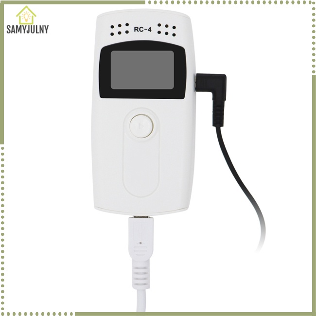 Máy Ghi Âm Nhiệt Độ Và Độ Ẩm 16000 Điểm Cho Phòng Thí Nghiệm SAM Rc-4