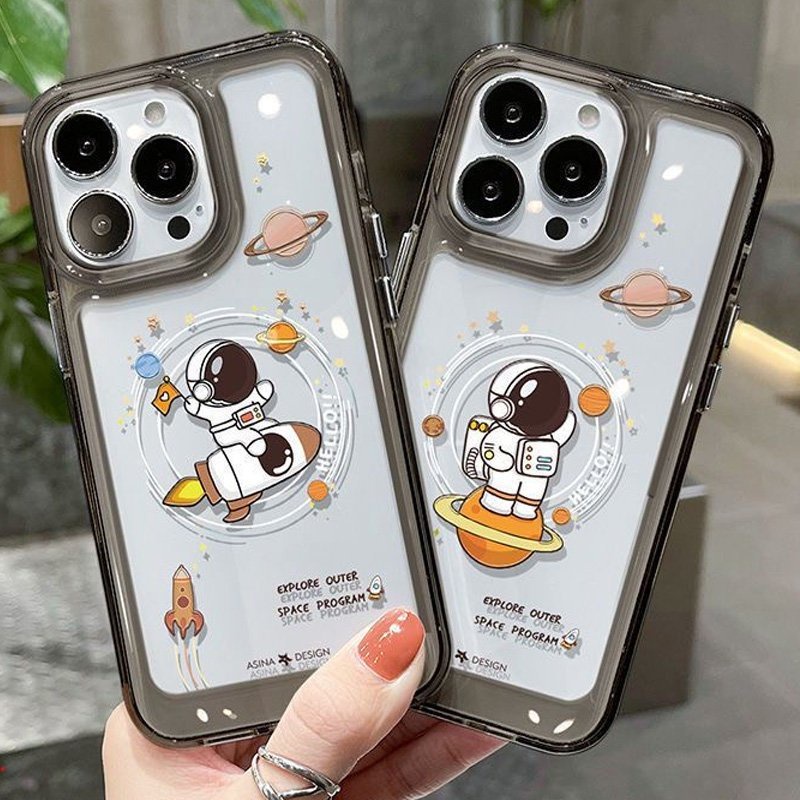 Ốp Điện Thoại TPU Mềm Trong Suốt Chống Sốc Cho IPhone 14 13 12 11 Pro Max XS Max X XR 7 8 6 Plus