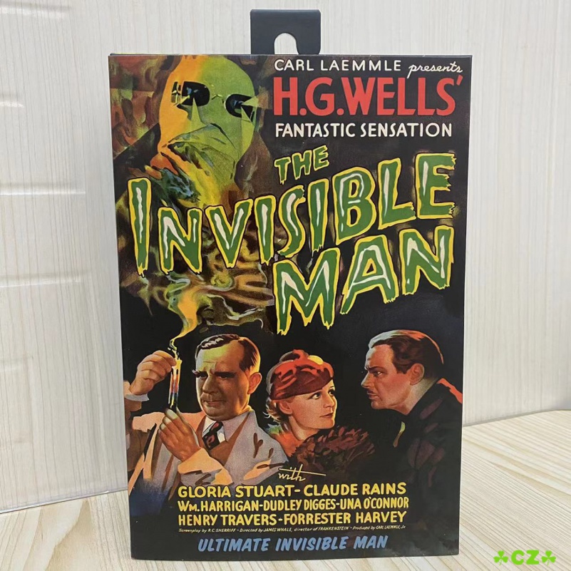 Mô Hình Đồ Chơi Quái Vật Vô Hình NECA 04818 7 "