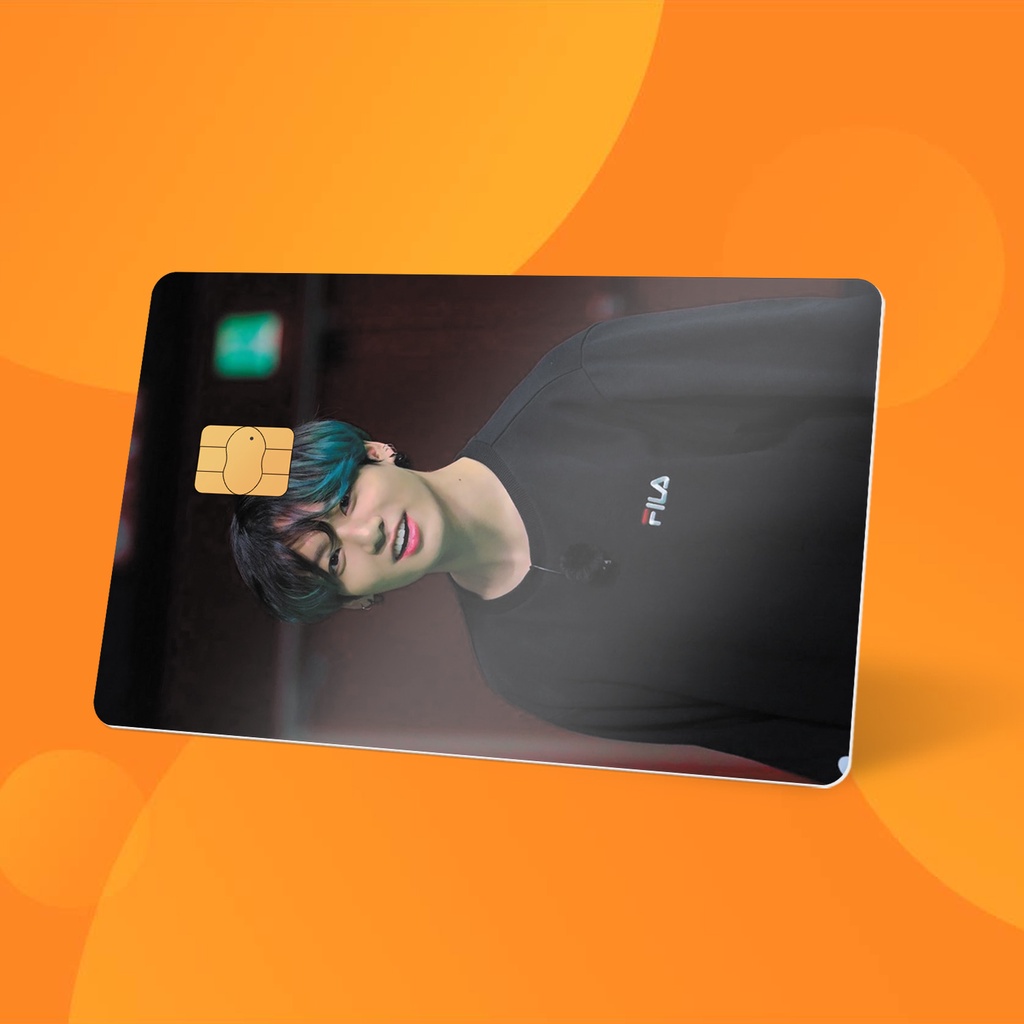 Miếng Dán Thẻ Card JUNGKOOK BTS #4| SKIN ATM, Thẻ Chung Cư Trang Trí - Chất Liệu Decal Vinyl Chống Nước