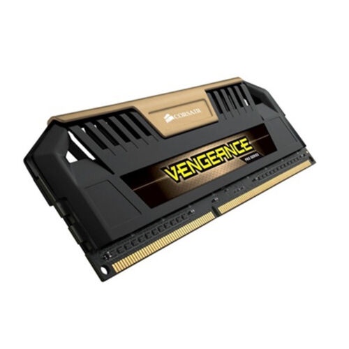 New For Corsair VENGEANCE Pro 16GB 2x 8GB DDR3 OC 2400MHz PC3-19200U Gold DIMM Desktop PC RAM Memory
