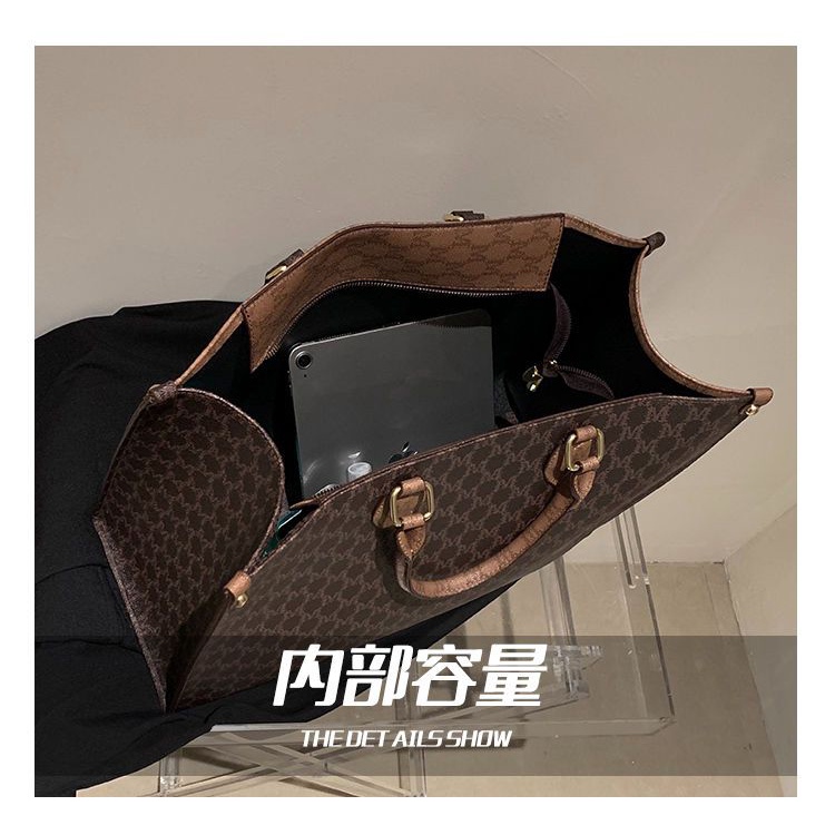 INS style goddess portable tote bag large capacity bag women's 2023 new messenger bag