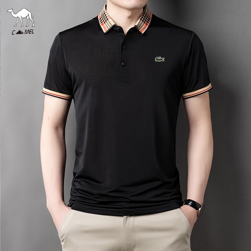 Áo polo Nam Ngắn Tay Cổ Điển 5 Màu