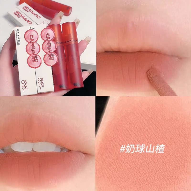 Son Môi Cappuvini Màu Hồng Mờ Giá Rẻ