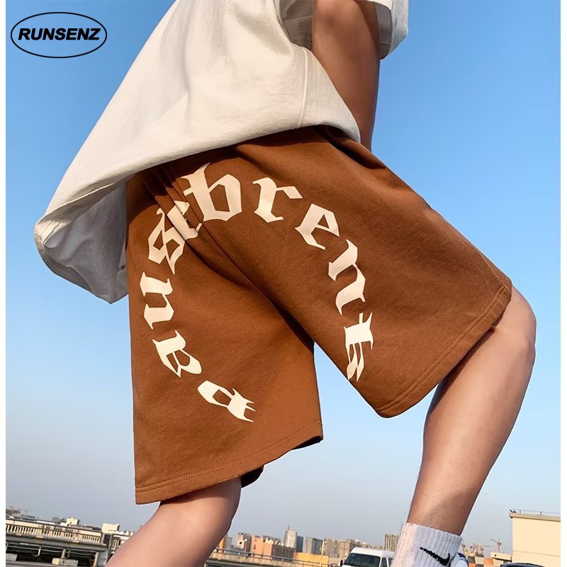 Quần Short Kaki Thể Thao Ống Rộng Thời Trang Hàn Quốc Dành Cho Nam / Size M-8XL