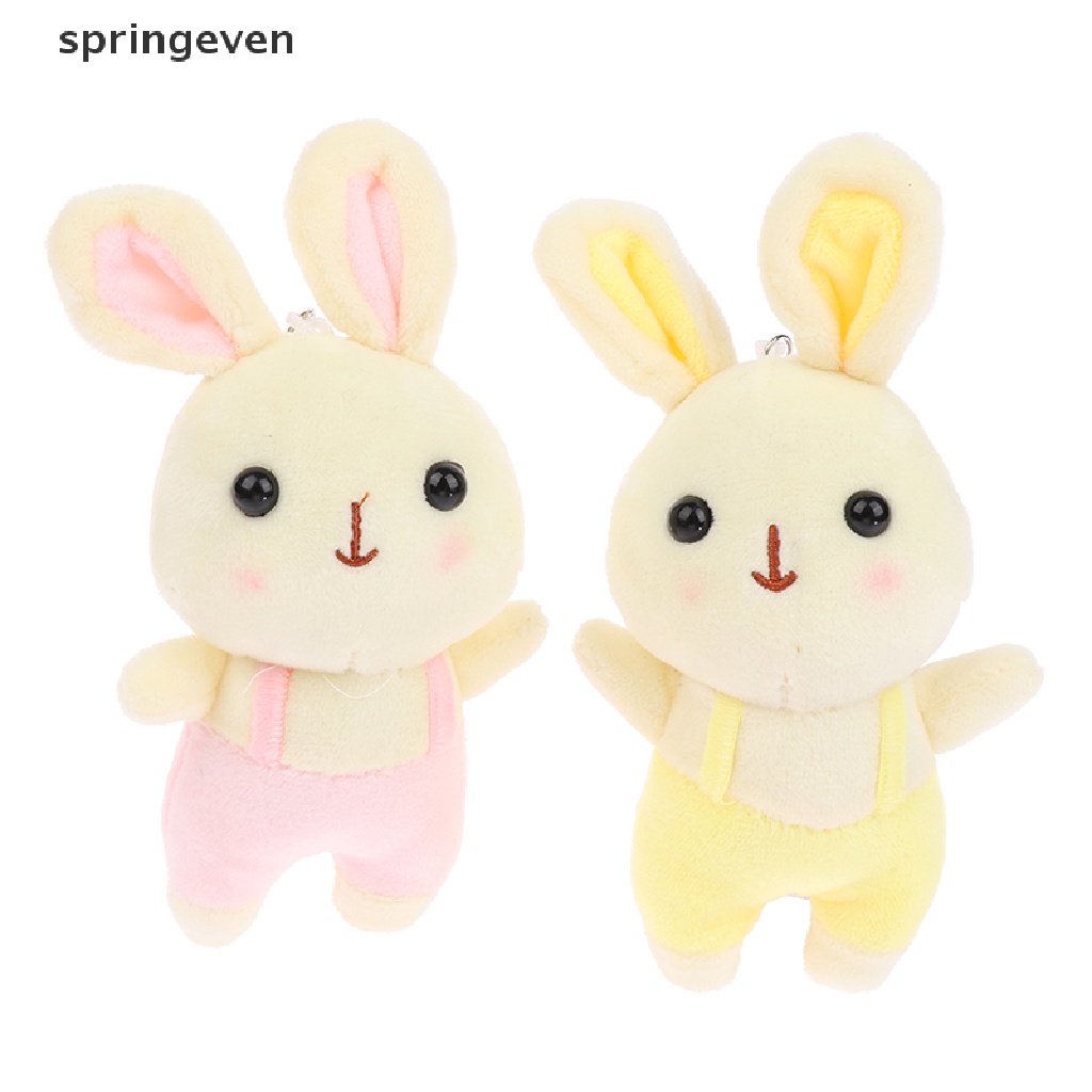 1 Thỏ Nhồi Bông Đáng Yêu Kích Thước 12CM