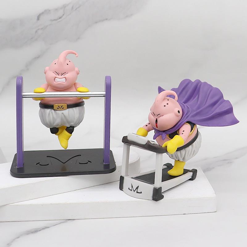 Mô hình Ma Bư 7 viên ngọc rồng siêu dễ thương cao 9cm Dragon Ball Majin Buu figure Mô hình nhân vật Anime