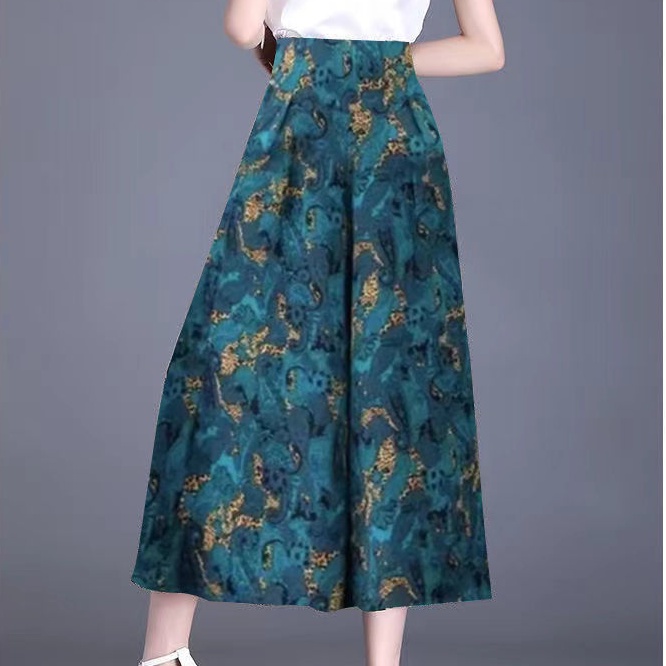 Quần Culottes Ống Rộng Phong Cách Phương Tây Thời Trang Mùa Hè Hàng Mới 2023