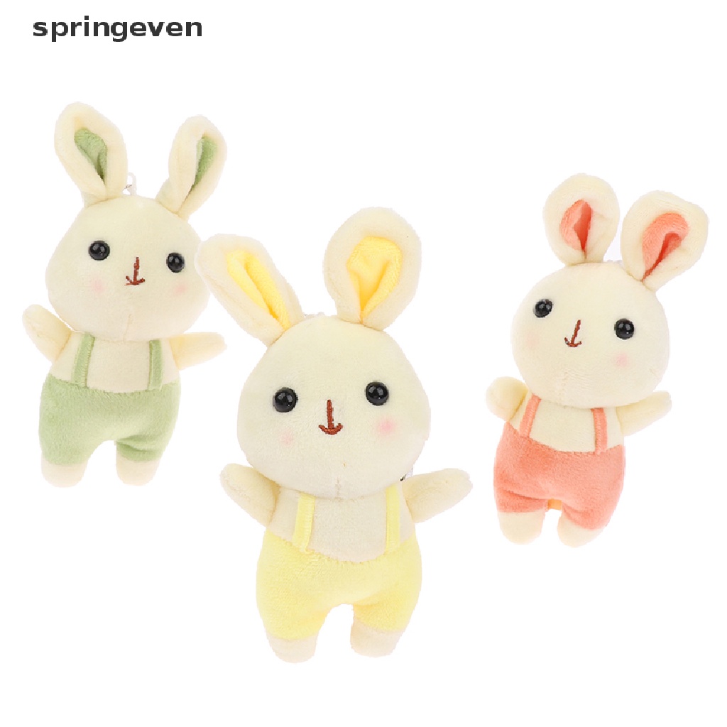 1 Thỏ Nhồi Bông Đáng Yêu Kích Thước 12CM