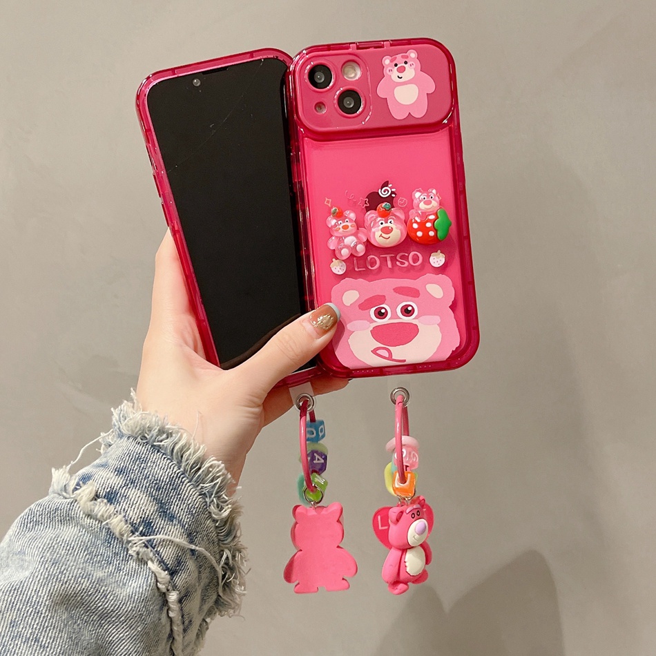 Ốp Điện Thoại Silicone Mềm Hình Gấu 3D Cho IPhone 7 8 6 S + 11 12 13 14 Pro MAX + Mini X XR XS MAX SE 2020 11Pro 12pro 13Pro