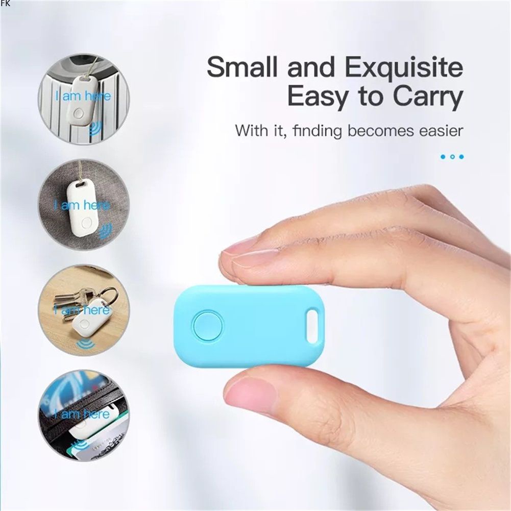 Tuya Thiết Bị Theo Dõi Gps Chống Thất Lạc Mini Móc Khóa Thiết Bị Theo Dõi Vị Trí Tương Thích Bluetooth Không Dây Thông Minh Thẻ Tìm Kiếm Chìa Khóa 2 Chiều HOME07