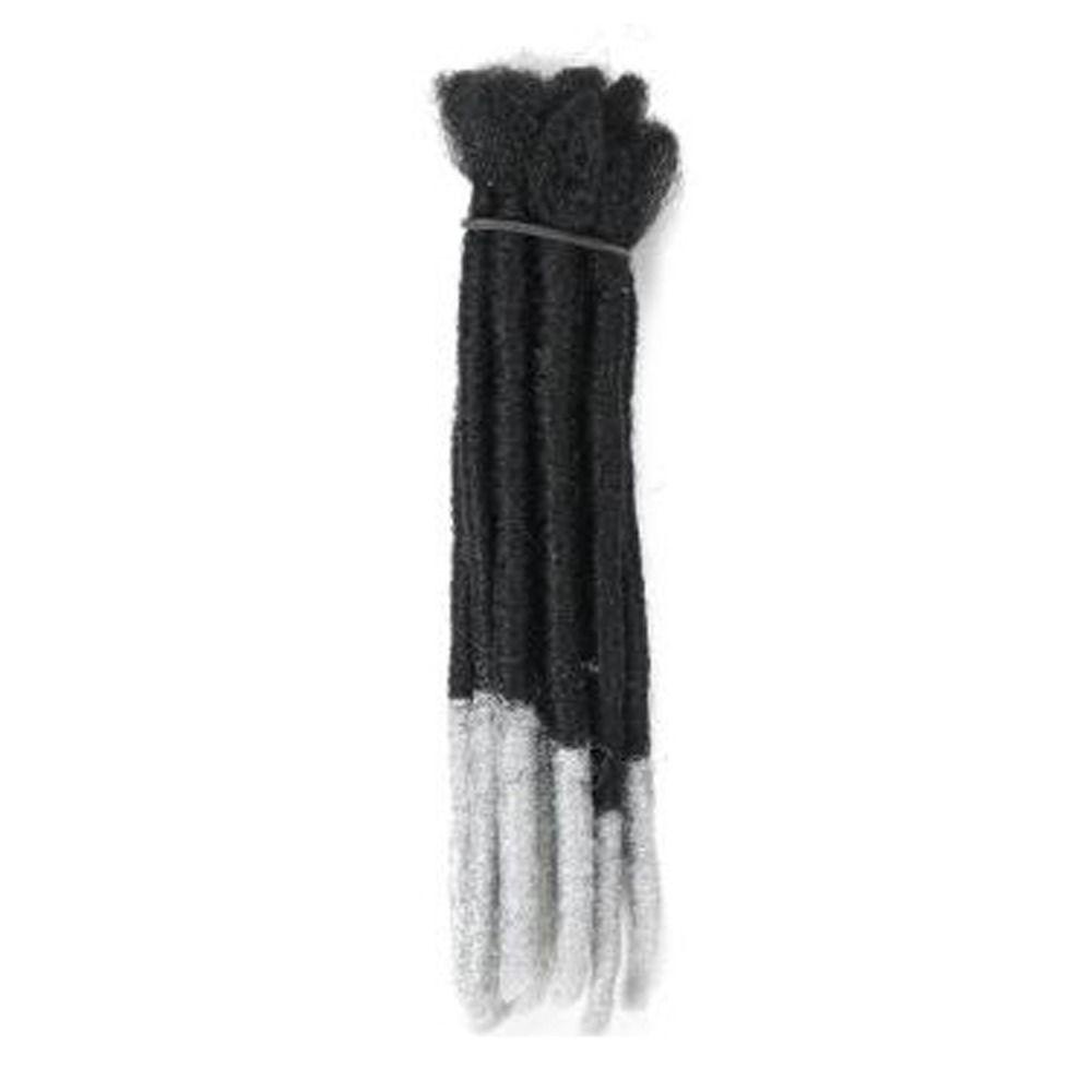 IVORY 1 Cuộn Tóc Bện Bằng Sợi Tổng Hợp Mềm Chịu Nhiệt Tự Nhiên