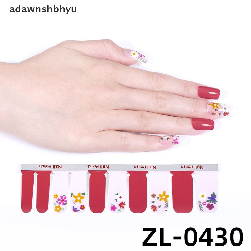 Set 20 Miếng Dán Móng Tay Tự Dính Tiện Dụng