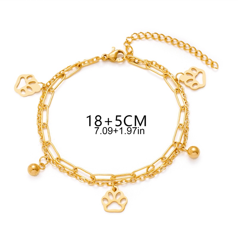 Vòng Tay Hai Lớp Bằng Bạc 925 Họa Tiết Bướm / Cây Thời Trang Cho Nữ