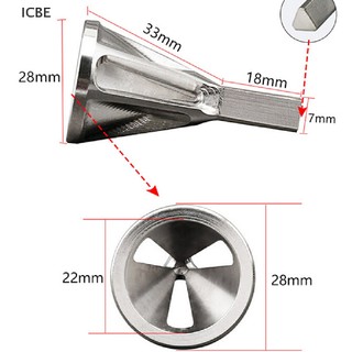 IC 1Pc deburring external chamfer tool stainless steel remove burr tools drill bit VN