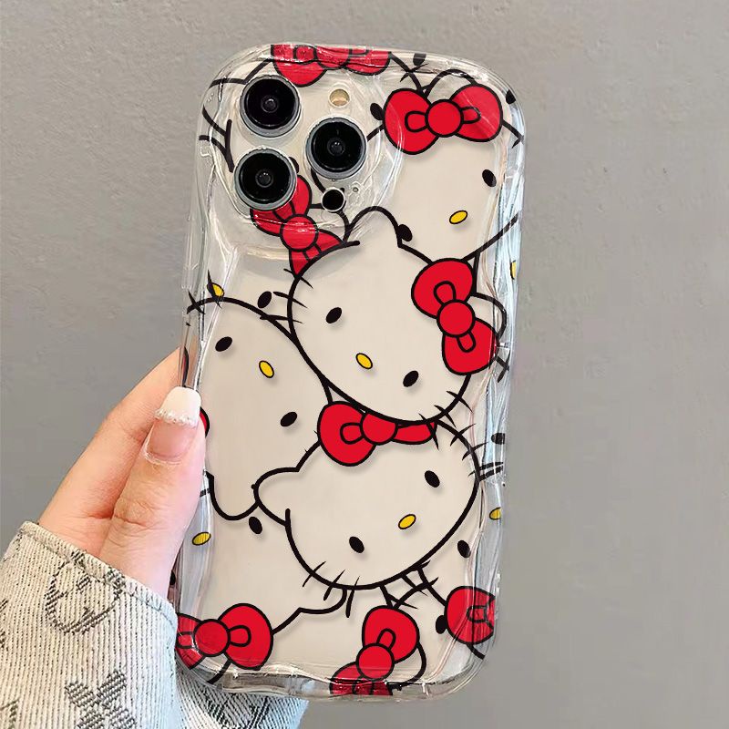 ✅Ốp Điện Thoại Mềm Chống Sốc Màu Trong Suốt Hình Mèo Cho iPhone14 / 13promax 12 / 11 7 / 8p xsxr R3AQ