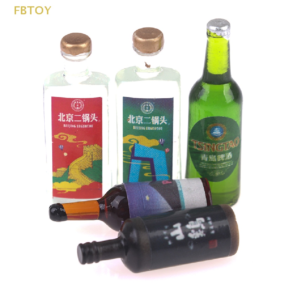 Set 20 Chai Nước Mini Tỉ Lệ 1: 12 1: 6 Cho Nhà Búp Bê