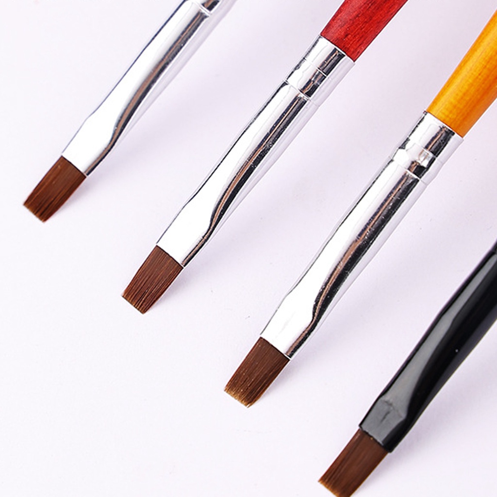 Cọ Sơn Móng Tay Cán Gỗ Cao Cấp Tiết Kiệm Sức Lao Động