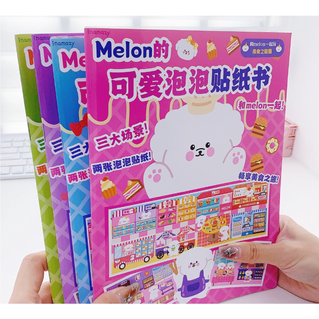 Miếng Dán Trang Trí Sổ Tay / Lều Hình Trái Dưa Hấu Dễ Thương Cho Bé Gái