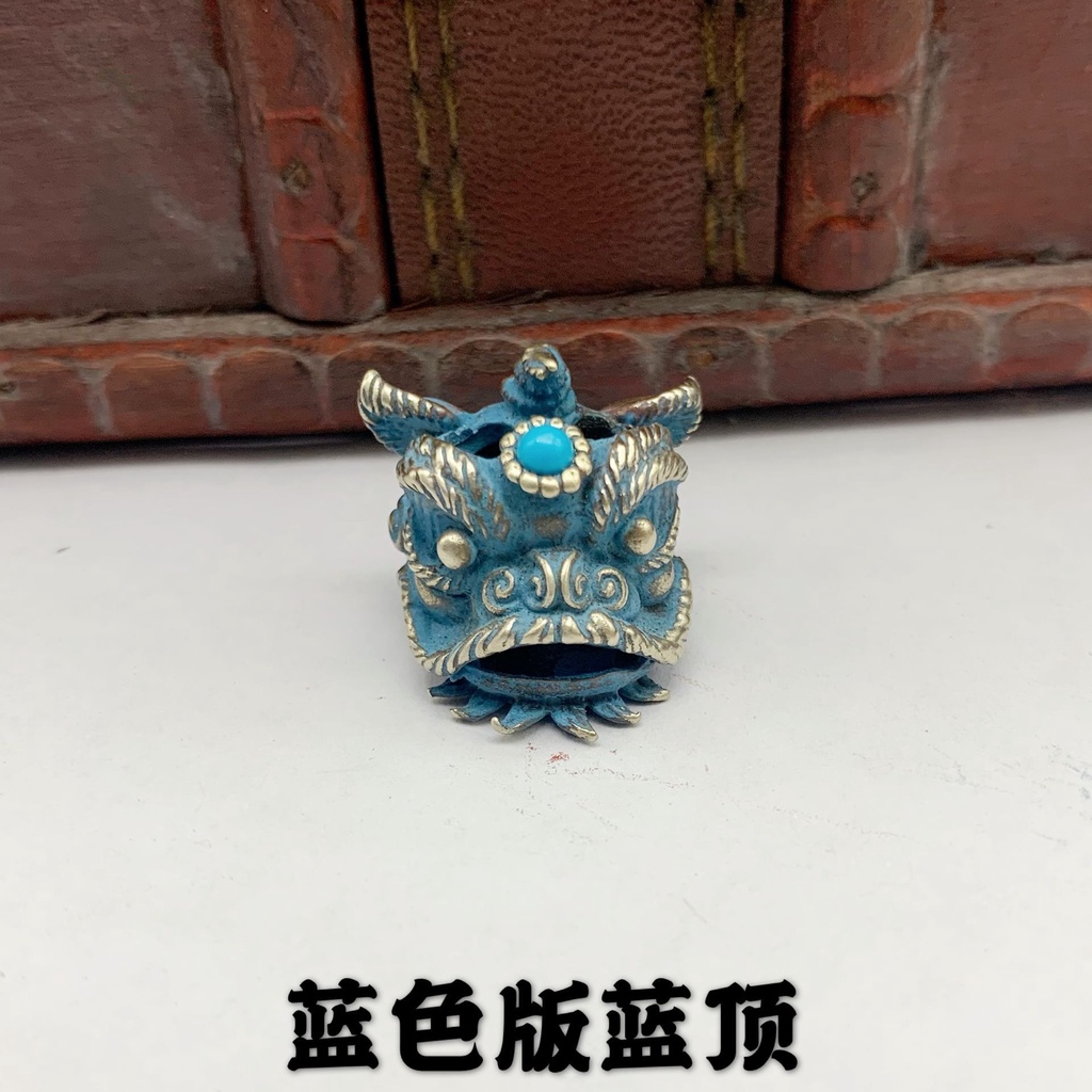 Phụ Kiện Dây Treo Dù Bằng Đồng Thau Hình Sư Tử Nhảy Múa Diy