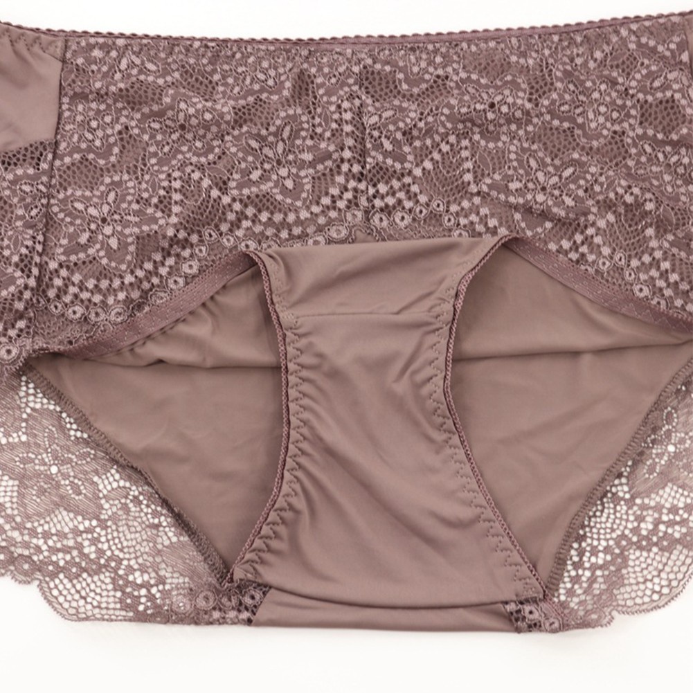 Quần Lót Ren Không Đường May Plus Size MM0411