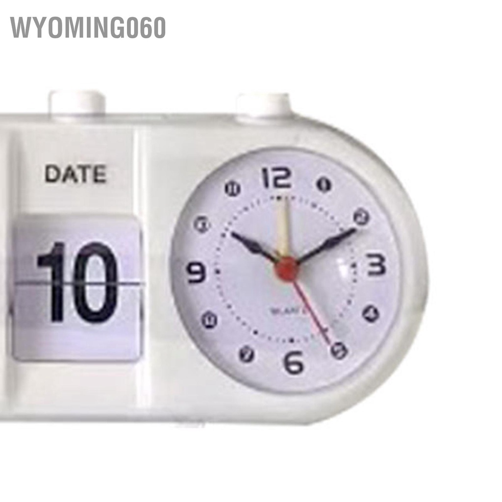 Wyoming060 Lịch Đồng Hồ Báo Thức Hình Dạng Sáng Tạo Trang Trí Nhảy Để Bàn Cho Gia Đình Phòng Khách Ngủ Văn