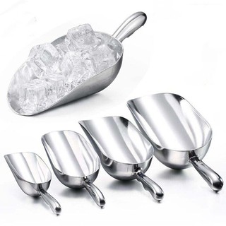 Sedup ais batu / muỗng múc kem / bột đường / thức ăn