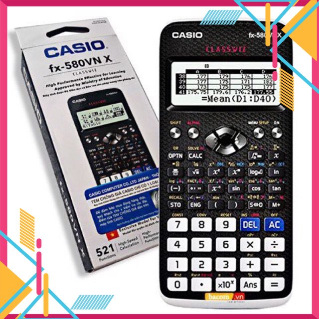 Máy tính Casio fx-580 chính hãng -TA