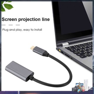 Type-C To HDMI-compatible Adapter Cable Android Phone Screen Projection Portable