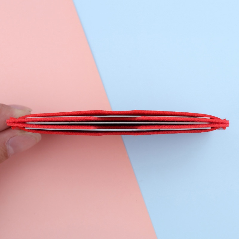 Ví Da PU Siêu Mỏng 3 Ngăn Đựng Thẻ / Bằng Lái Xe Tiện Dụng