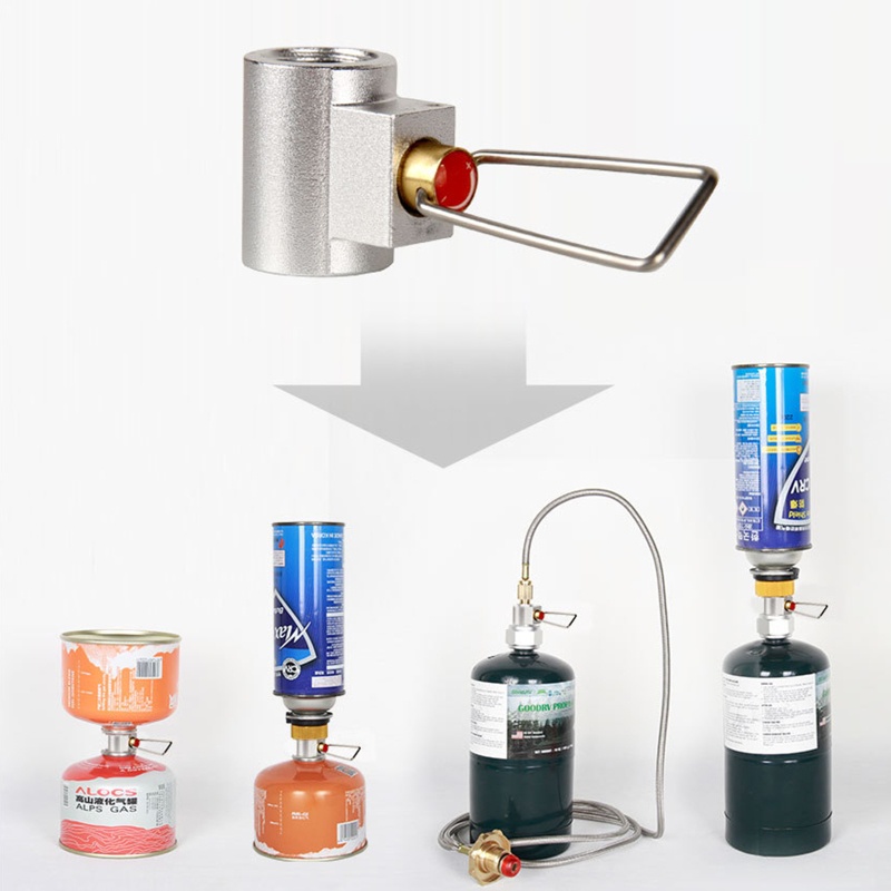 Van Chuyển Đổi Tiết Kiệm Nhiên Liệu Khí Butane Cỡ Nhỏ Tiện Dụng Mang Theo Cắm Trại