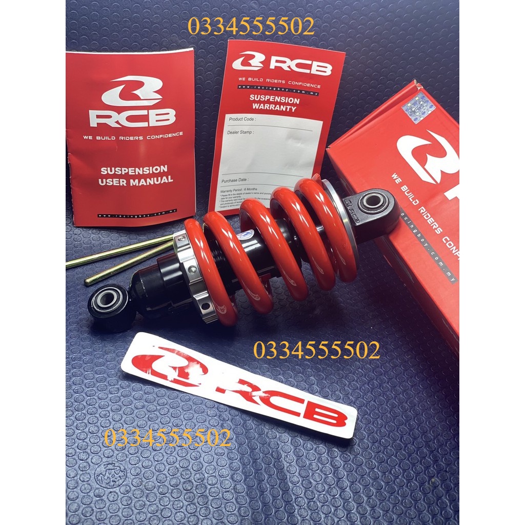 Phuộc sau RCB mẫu M2 Winner Sonic. xe Ex135 - Ex150 -