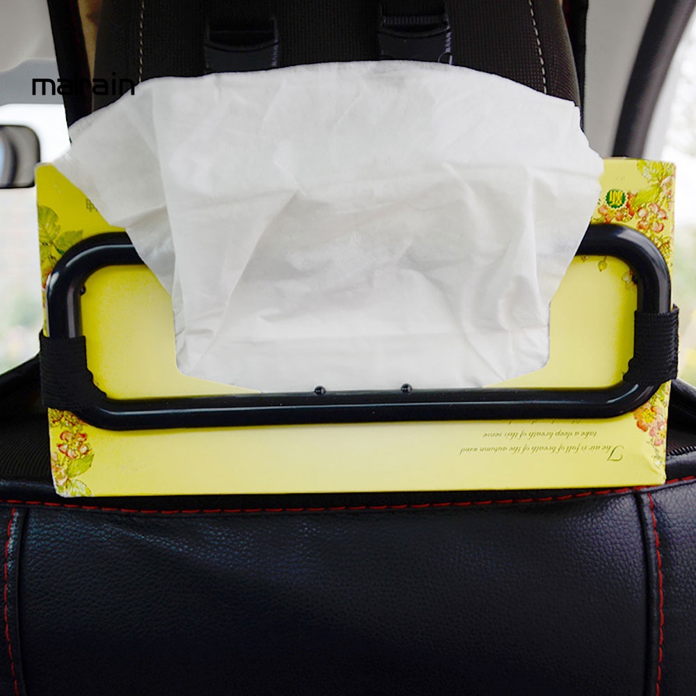 Hộp Đựng Khăn Giấy Gắn Tấm Che Nắng Ghế Ngồi Xe Hơi Tiện Dụng