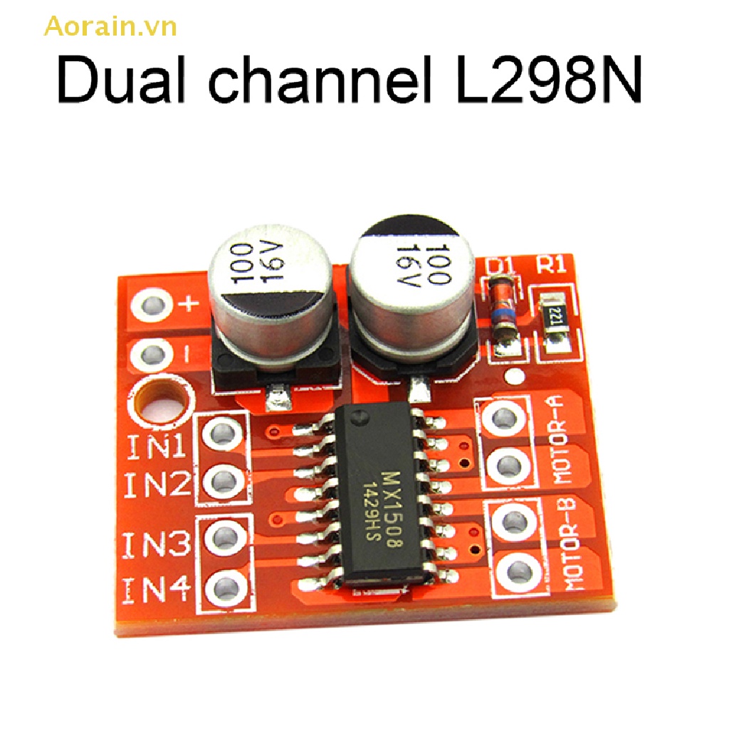 {Aorain} Dual Channel DC Motor Driver Mini Module PWM Speed Control Beyond L298N .