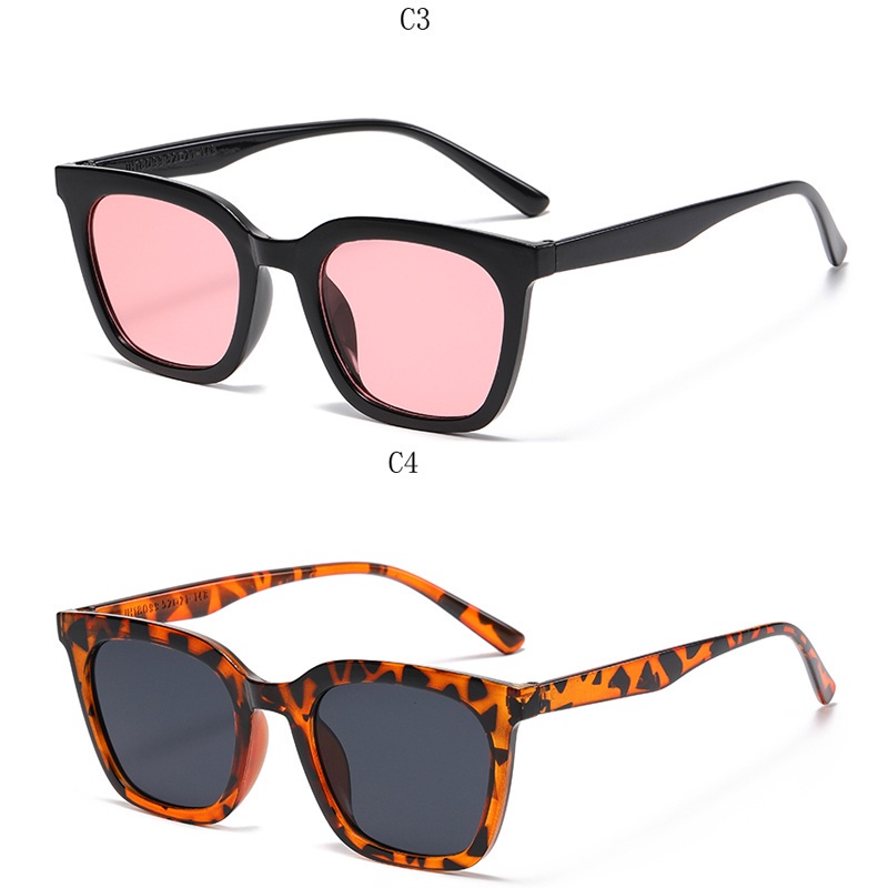 Kính Mát Hình Vuông Nhiều Màu Sắc Kẹo Ngọt Phong Cách Hàn Quốc Cổ Điển Thời Trang Mùa Hè Cho Nam Và Nữ