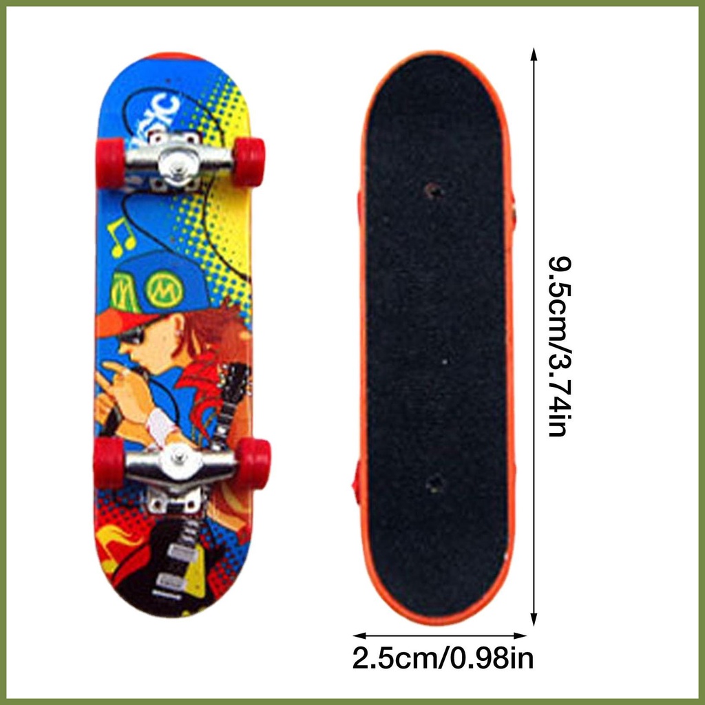 Ván Trượt Ngón Tay Màu Nhám Linh Hoạt Cho Bé