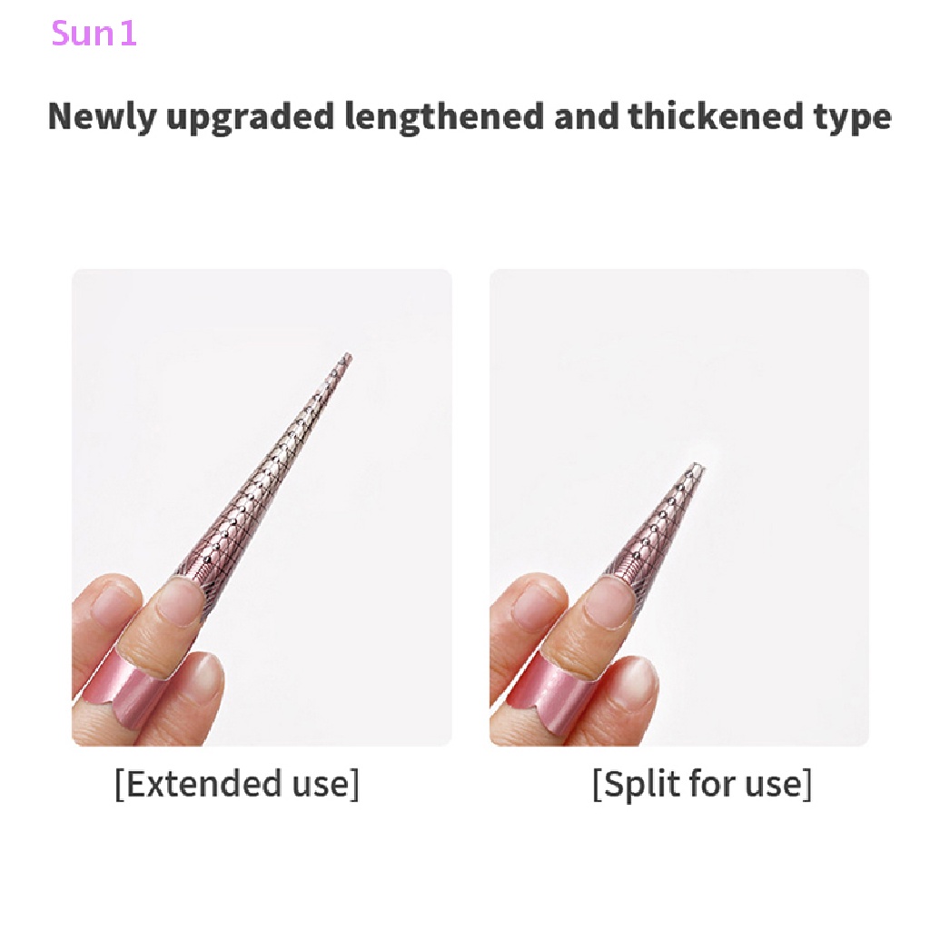 Set 100 / 300 Tờ Giấy Hỗ Trợ Nối Dài Móng Tiện Dụng