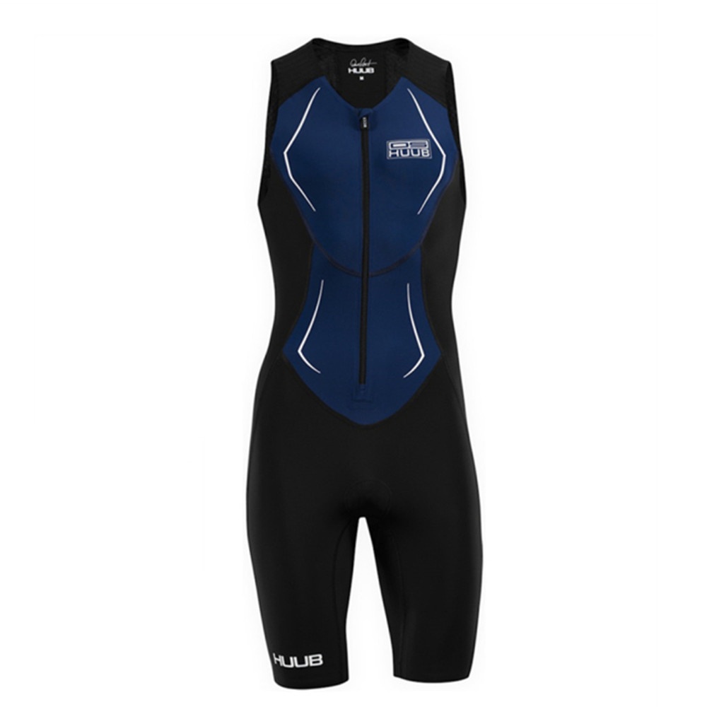 Bộ Áo Liền Quần Đi Xe Đạp / Bơi Lội / Chạy Bộ Không Tay HUUB Triathlon 2023 Cho Nam