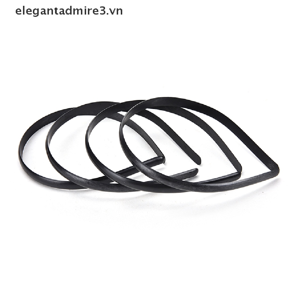 Set 10 Băng Đô Cài Tóc Nhựa 2 Màu Tùy Chọn DIY Dành Cho Trẻ Em