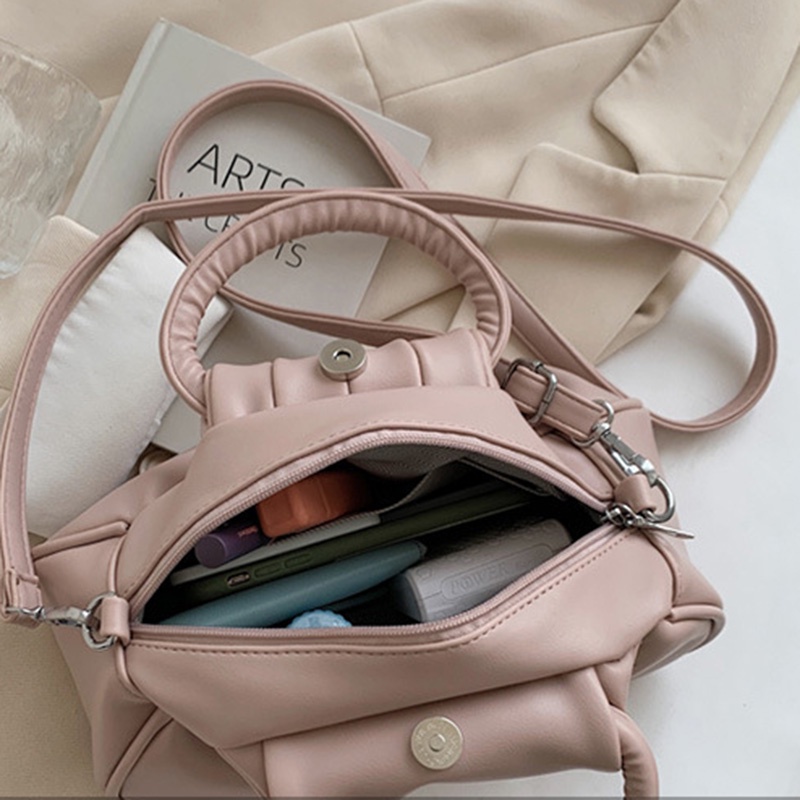 Túi Xách Đeo Vai Hình Đám Mây Phối Dây Xích Thời Trang Cao Cấp Dành Cho Nữ