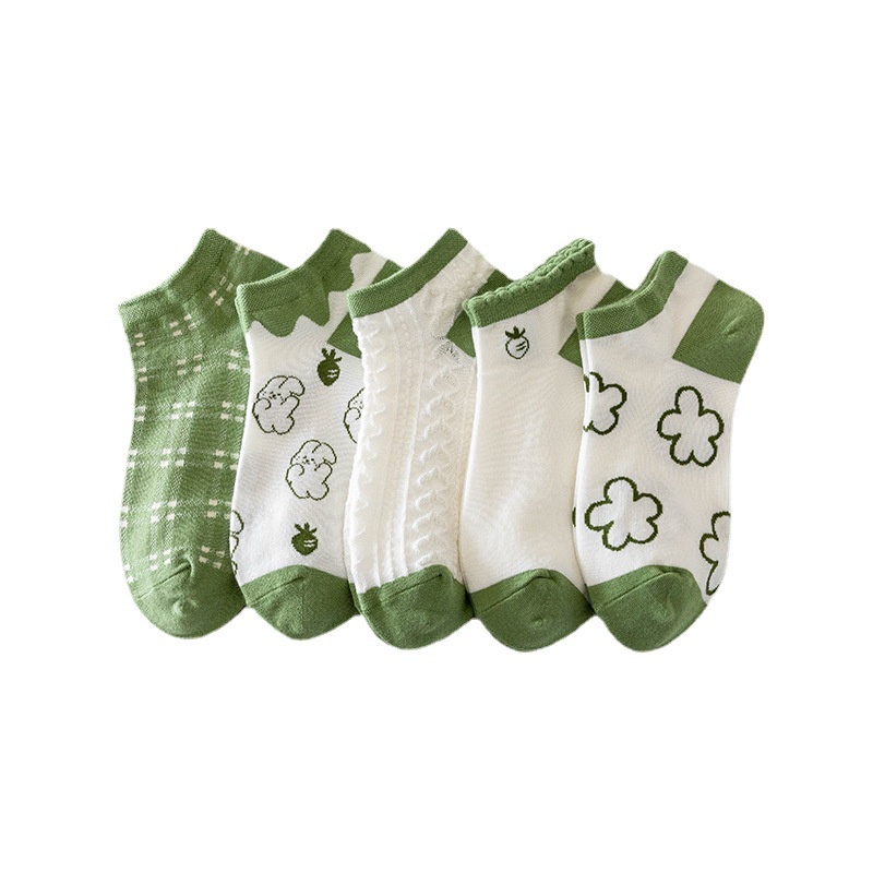 Vớ Thuyền Ngắn Tàng Hình Thời Trang Xuân Hè Cho Nữ