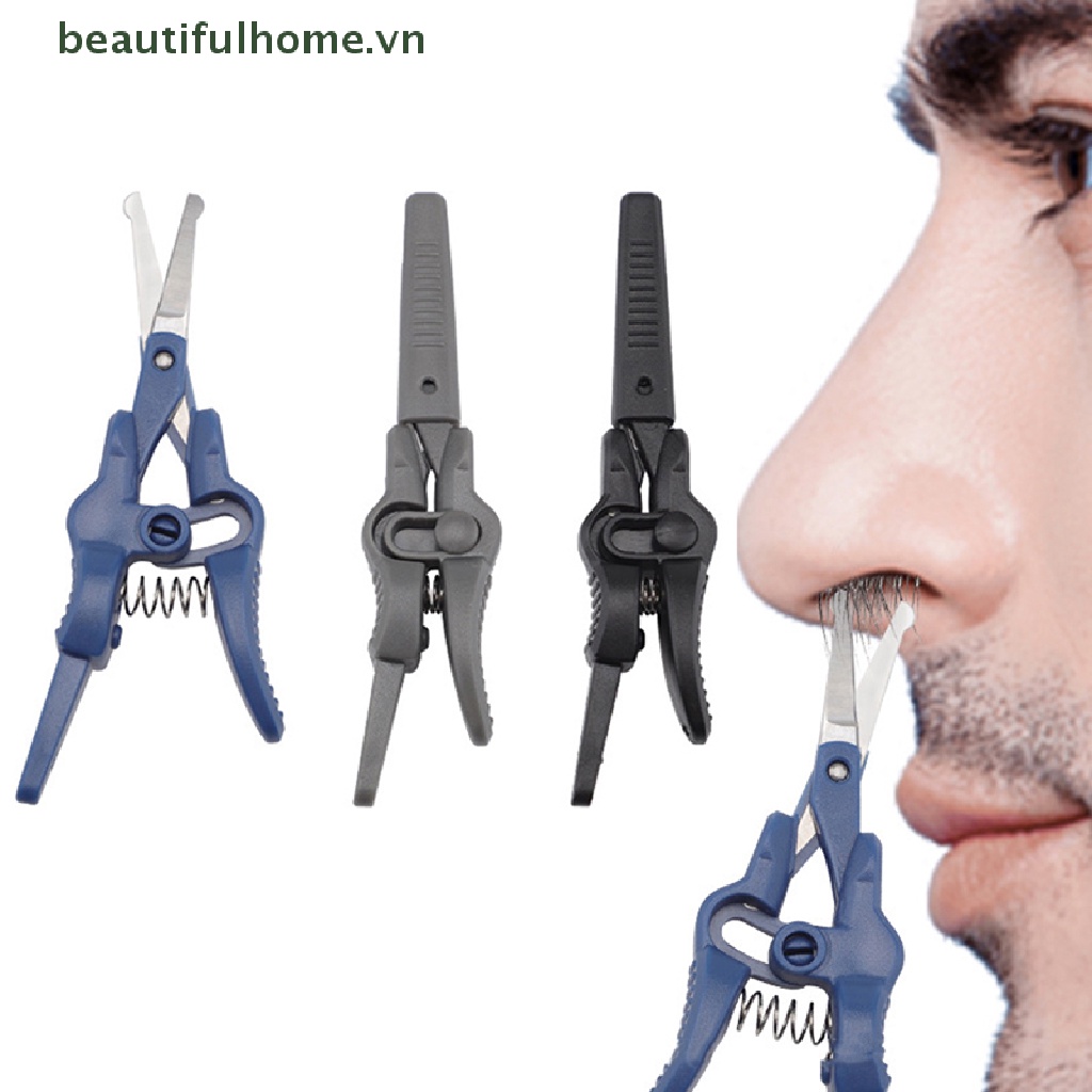 Kéo Cắt Tỉa Lông Mũi / Tai / Râu Đầu Tròn An Toàn
