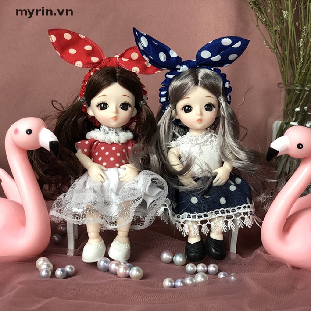 Búp Bê Công Chúa 17cm Kèm 13 Khớp Nối ob11 Dễ Thương Cho Bé Gái