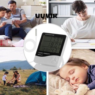 UUMIR Đồng hồ điện tử đo độ ẩm và nhiệt độ Htc-1 Htc-2 chất lượng cao